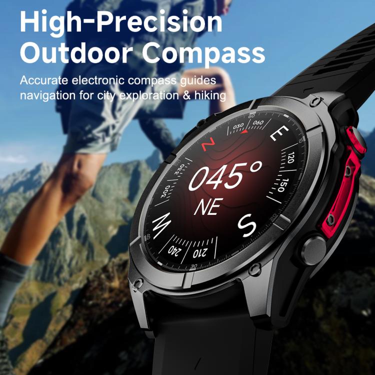 F8 Pro 1.43 inch AMOLED Screen Smart Watch Support Health Monitoring, Multi-Sport Modes