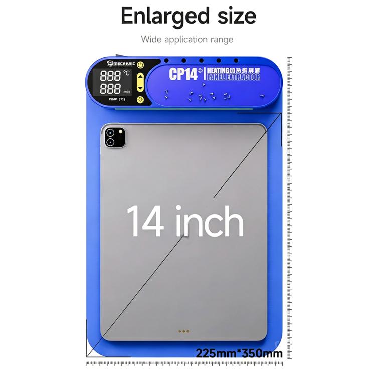 MECHANIC CP14+ 14-inch LCD Screen Separator with Dust Detection LED Light, EU Plug, US Plug