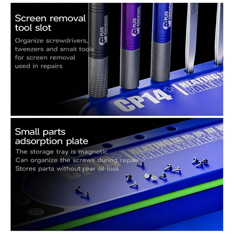 MECHANIC CP14+ 14-inch LCD Screen Separator with Dust Detection LED Light, EU Plug, US Plug