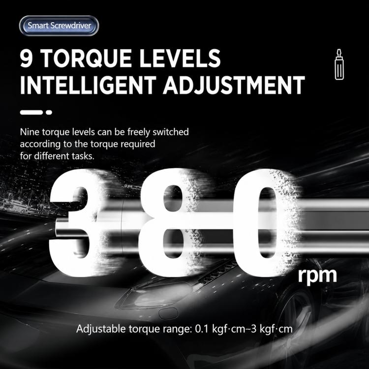 TBK BK-009 Intelligent Power-off Brake Adjustable Torque Electric Screwdriver, EU Plug, US Plug