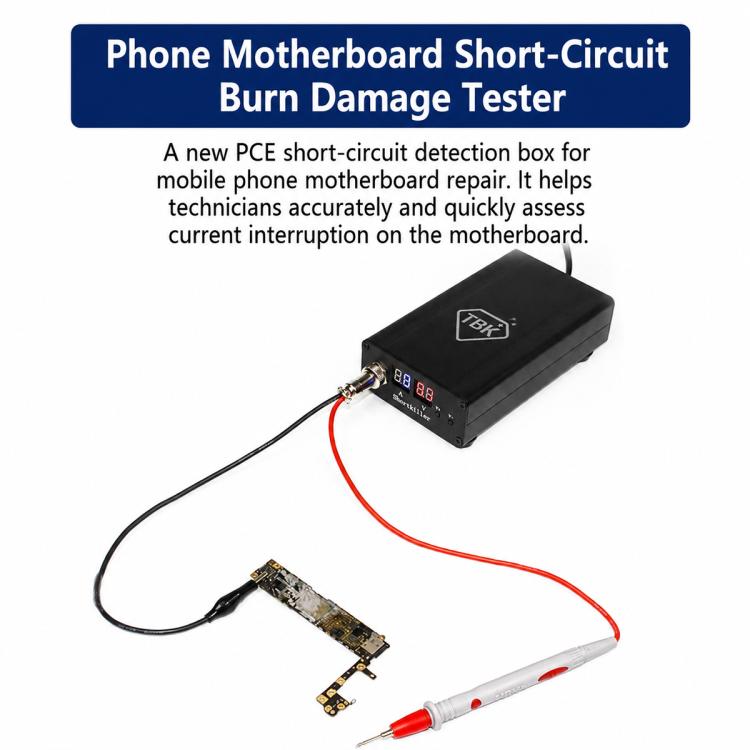 TBK Motherboard Short Circuit Burning Machine, US Plug, EU Plug