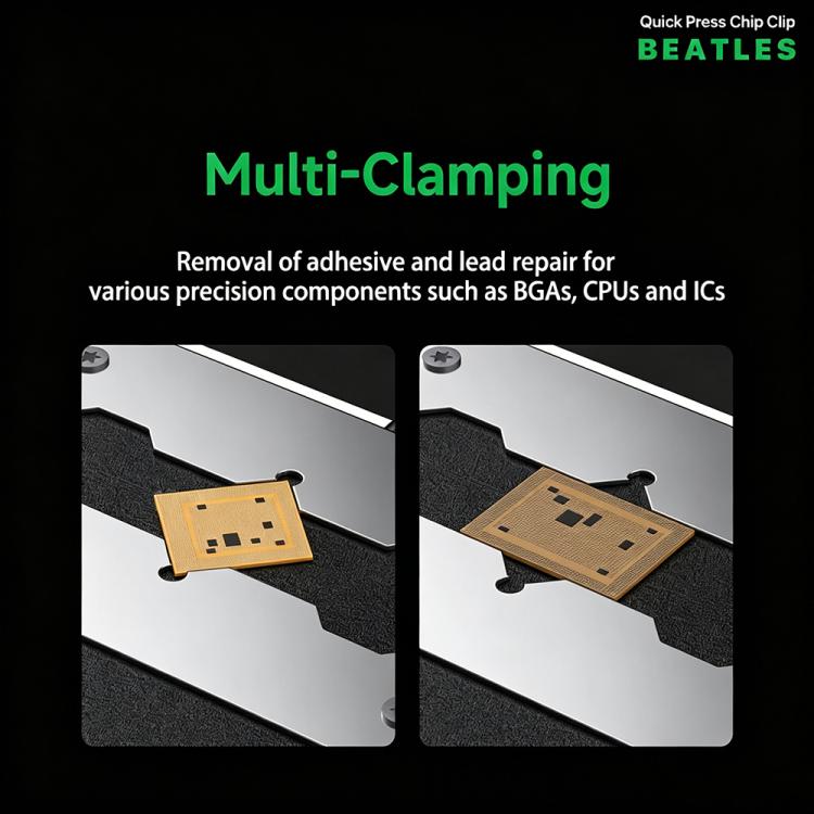 MECHANIC BEATLES BGA CPU IC Adhesive Removal Quick-Press Chip Fixture, MECHANIC BEATLES