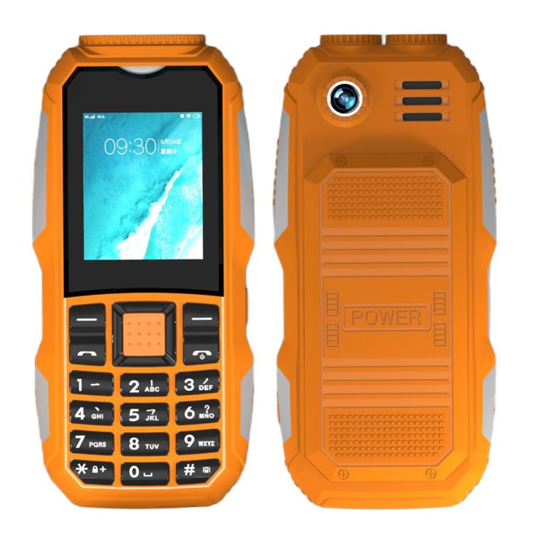 W2022 Rugged Phone, 1.77 inch, SC6531DA, Network: 2G, Dual SIM, BT, Torch