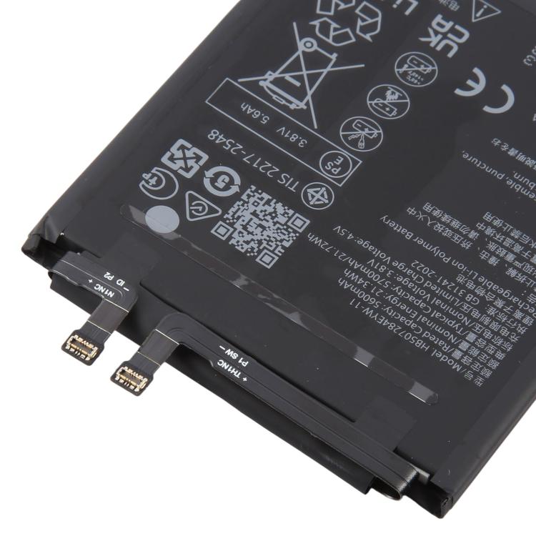 For Huawei Mate 70 Pro+ / Mate 70 RS Ultimate PLA-AL10 / PLA-AL30 / PLA-AL50 5700mAh HB507284EYW-11 Battery