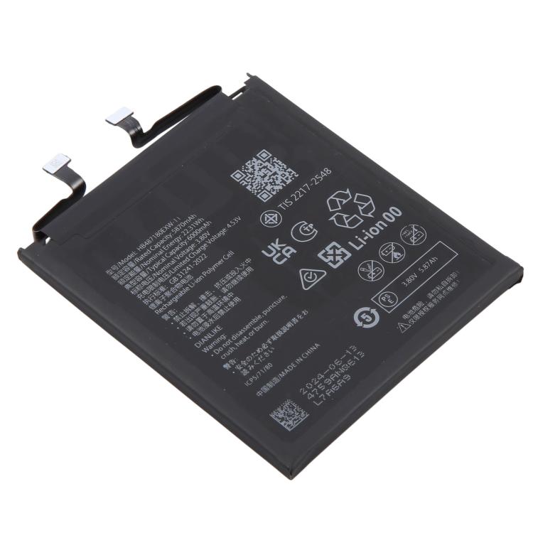 For Huawei Mate 80 Pro Max MUT-AL00 6000mAh HB487180EXW-11 Battery