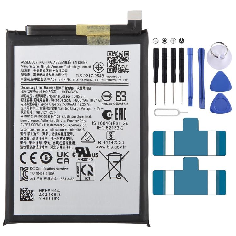 For Galaxy A03 SM-A035F / A035M / A035G / Galaxy A14 4G / SM-A145B / A145F 5000mAh HQ-50SD Battery
