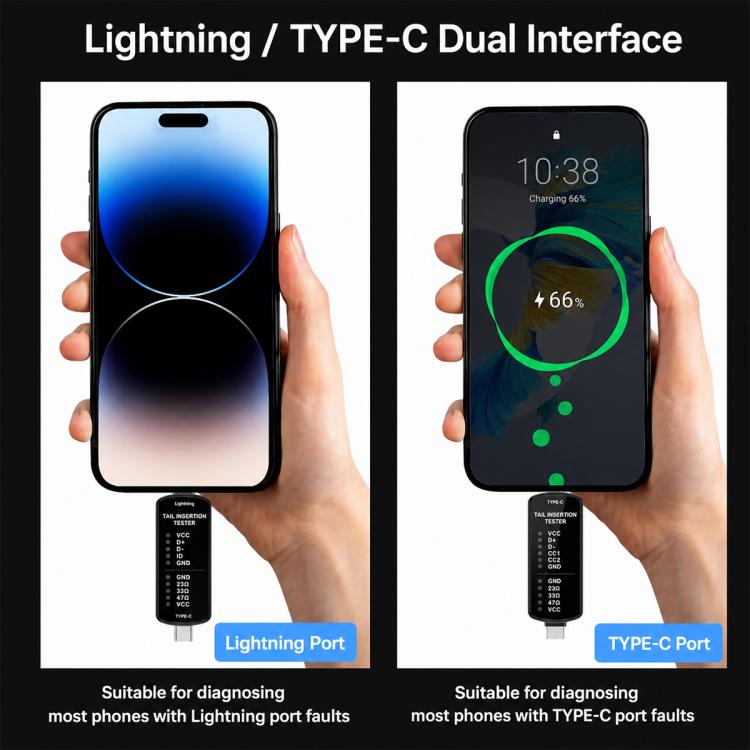 OSS Smart Charging Port Tester, T6, T7