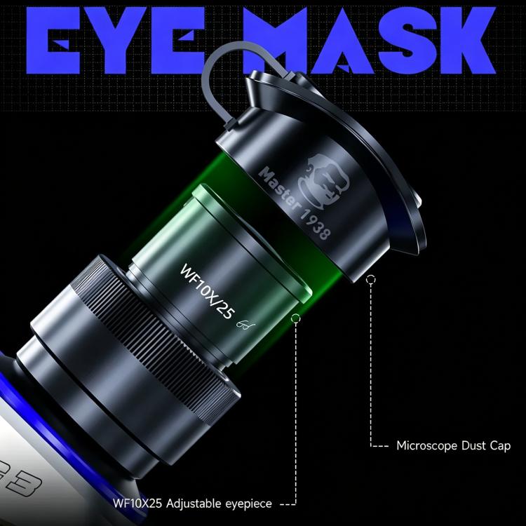 MECHANIC DFC Soft Silicone Eyepiece Dust Cap for Microscope, MECHANIC DFC