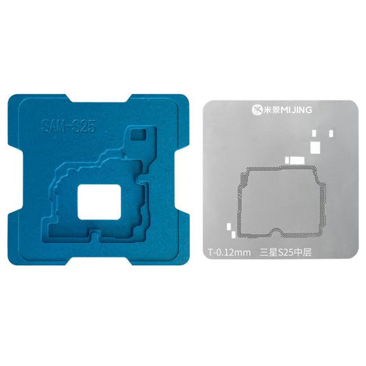 MIJING Z23 Middle-Level Tin-Planting BGA Reballing Platform Set, For Galaxy S25 5G, For Samsung Universal Base, For Galaxy S25+ 5G, For Galaxy S25 Ultra 5G, For Galaxy S24 Ultra 5G, For Galaxy S24+ 5G, For Galaxy S24 5G, For Galaxy S23 Ultra 5G        ...