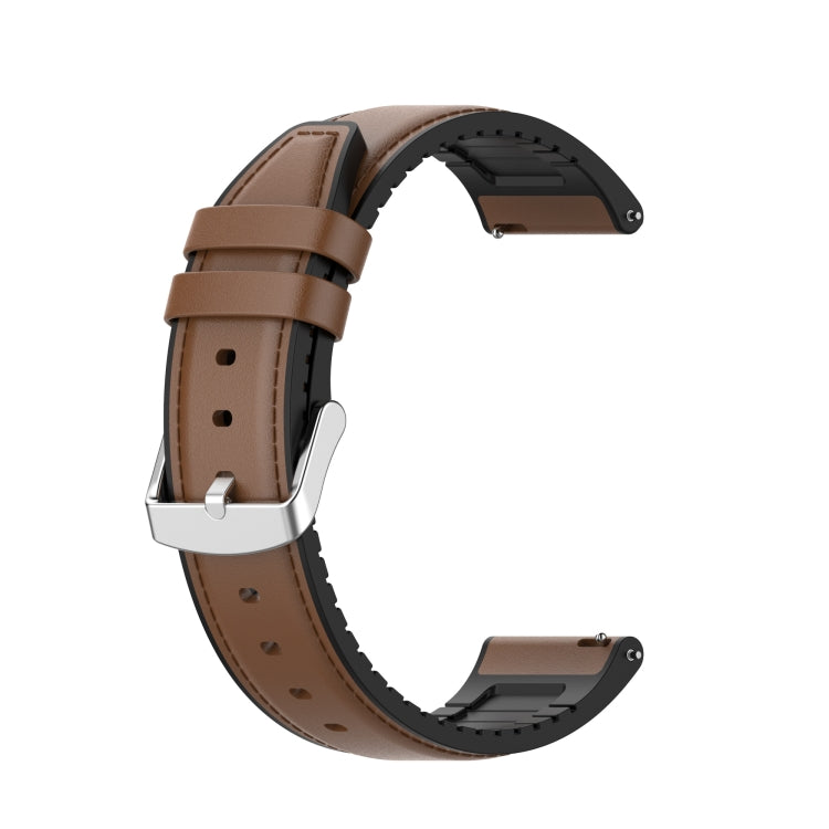 22mm Silicone Leather Replacement Strap Watchband for Huawei Watch GT 2 Pro, For Huawei Watch GT 2 Pro