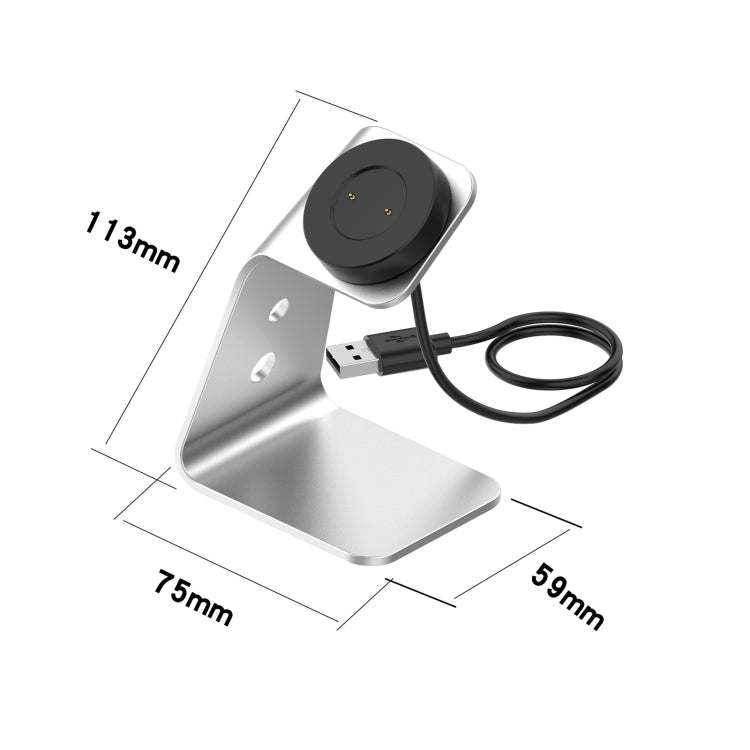 For Huawei Watch GT 2 / GT / GT 2e Universal Aluminum Alloy Magnetic Charger Holder, For Huawei Watch GT 2