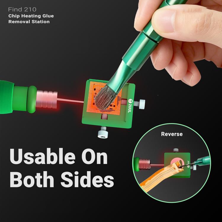 2UUL FD40 Find 210 Chip Mini Heating Glue Removal Station for C210 Handle, 2UUL FD40