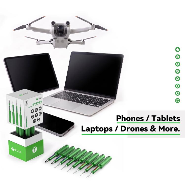 2UUL SD95 Drone & PC Fix 8 in 1 Screwdriver Set