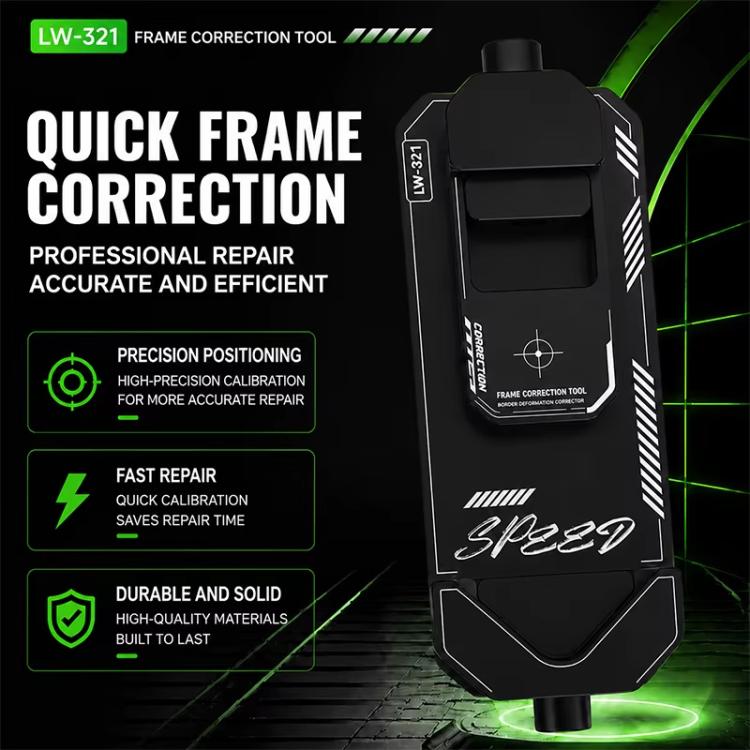 LUOWEI LW-321 Straight-Edge and Rounded-Corner 2-in-1 Mobile Phone Frame Deformation Corrector, LUOWEI LW-321