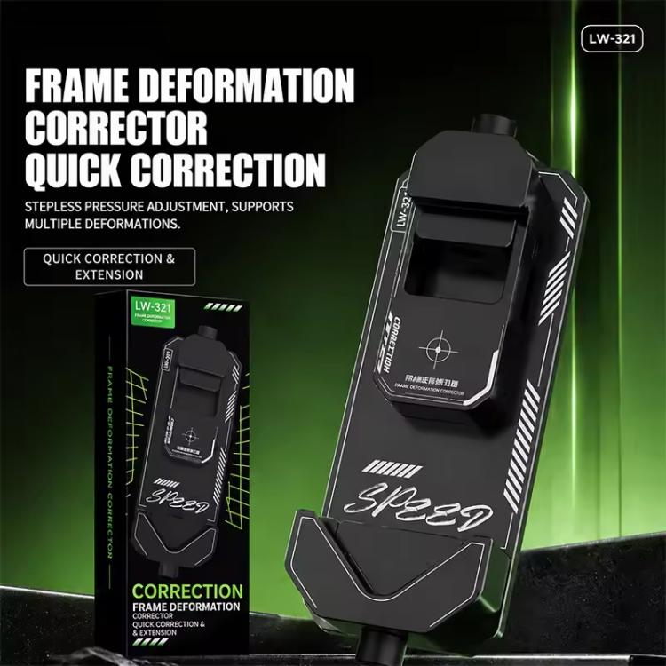 LUOWEI LW-321 Straight-Edge and Rounded-Corner 2-in-1 Mobile Phone Frame Deformation Corrector, LUOWEI LW-321