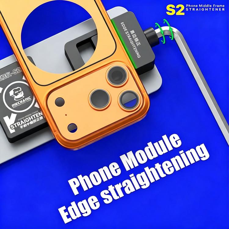 MECHANIC S2 Straight Edge and Rounded Corner 2 in 1 Mobile Phone Frame Deformation Corrector, MECHANIC S2