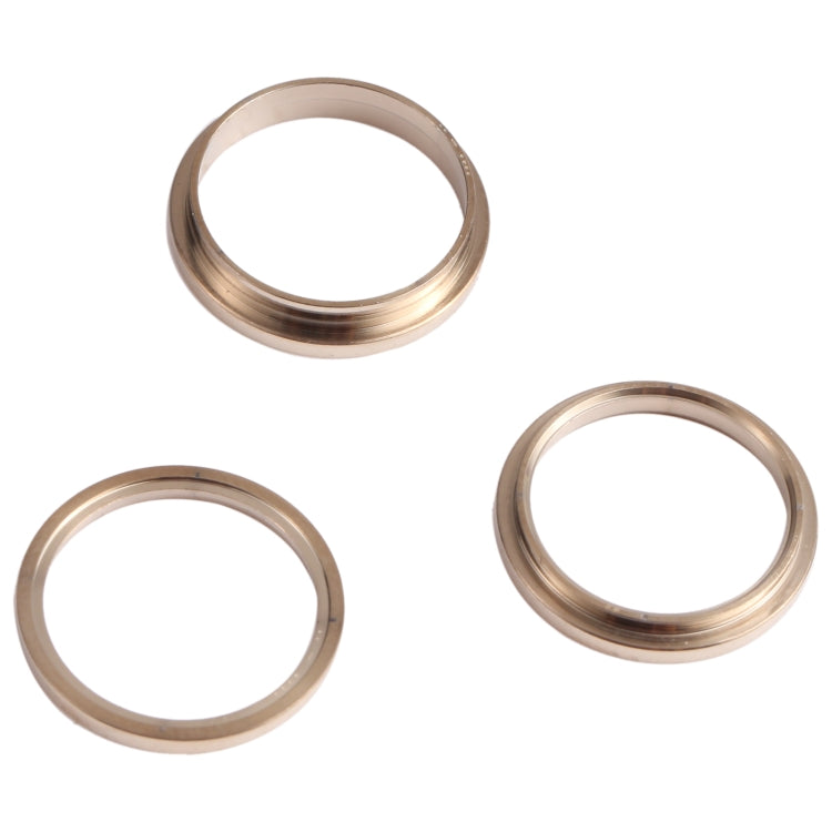 3 PCS Rear Camera Glass Lens Metal Outside Protector Hoop Ring for iPhone 13 Pro Max, For iPhone 13 Pro Max
