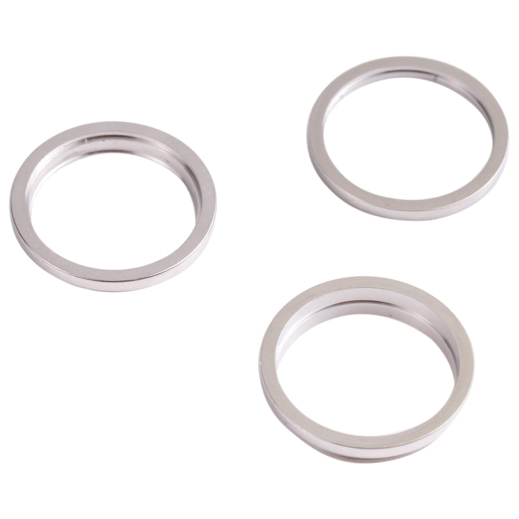 3 PCS Rear Camera Glass Lens Metal Outside Protector Hoop Ring for iPhone 13 Pro Max, For iPhone 13 Pro Max