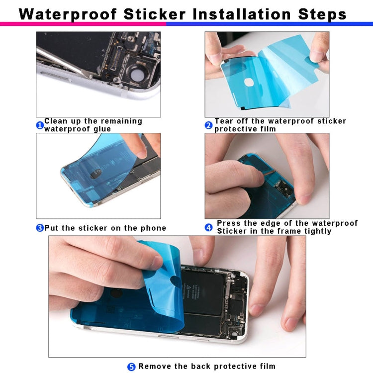100 PCS Front Housing Adhesive for iPhone 11 Pro, 100 PCS for iPhone 11 Pro