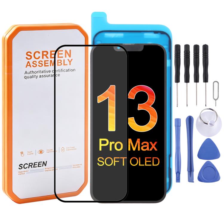 HXL Soft OLED Screen For iPhone 13 Pro Max, For iPhone 13 Pro Max