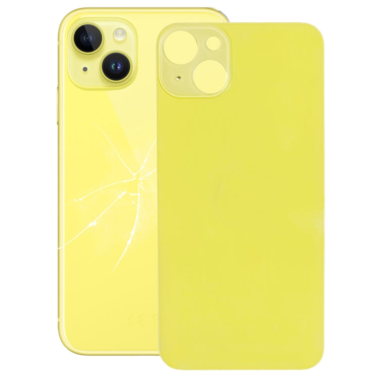 Easy Replacement Big Camera Hole Glass Back Battery Cover for iPhone 14, For iPhone 14(Easy Replacement), For iPhone 14(Not Disassemble)