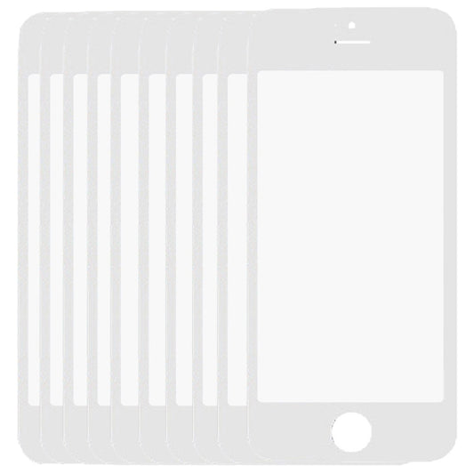 10 PCS for iPhone 5 & 5S Front Screen Outer Glass Lens, 10 PCS for i5 & 5S, 10 PCS for iPhone 5 & 5S