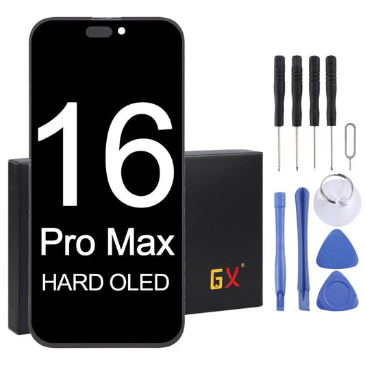 GX Hard OLED Screen For iPhone 16 Pro Max, For iPhone 16 Pro Max