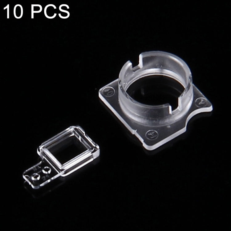 10 Sets for iPhone 7 Front Facing Camera Module Bezel + Sensor Retaining Bracket, For iPhone 7