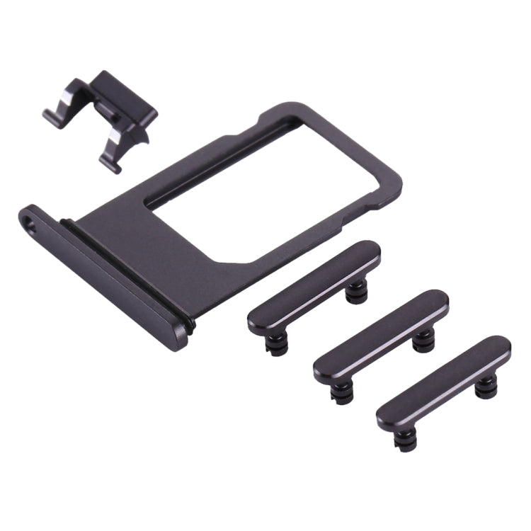Card Tray + Volume Control Key + Power Button + Mute Switch Vibrator Key for iPhone 8, For iPhone 8