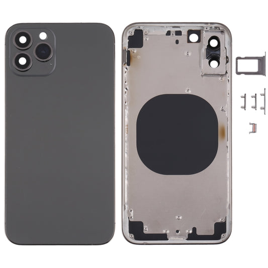 Back Housing Cover with Appearance Imitation of iP13 Pro for iPhone X, for iPhone X(Black), for iPhone X(Gold)