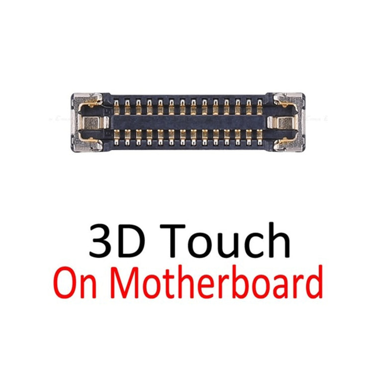3D Touch FPC Connector On Motherboard Board for iPhone X, For iPhone X