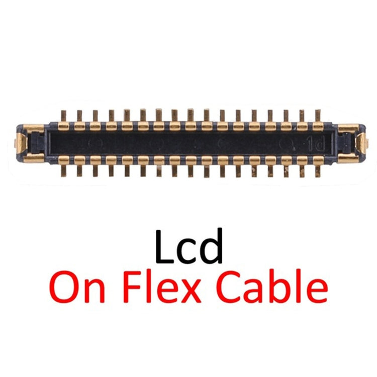LCD Display FPC Connector On Flex Cable for iPhone XS Max / XS / X, For iPhone XS Max / XS / X