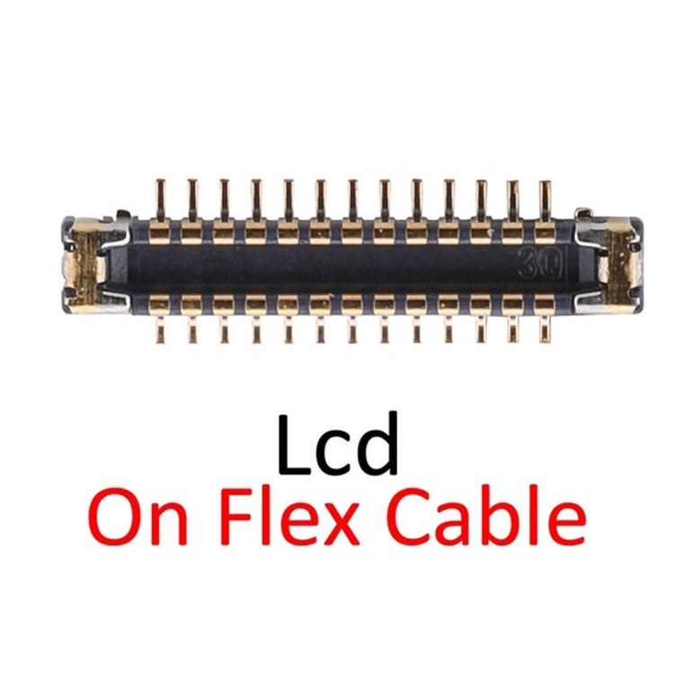 LCD Display FPC Connector On Flex Cable for iPhone XR, For iPhone XR