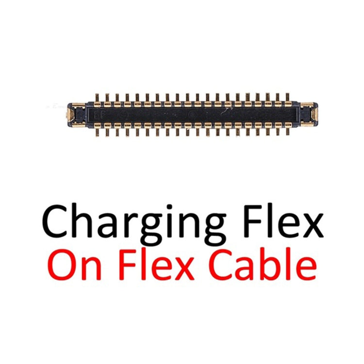 Charging FPC Connector On Flex Cable for iPhone XR, For iPhone XR