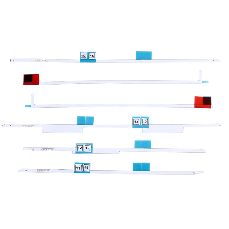6 in 1 for iMac 27 inch A1419 (2012 - 2015) LCD Adhesive Stickers, A1419