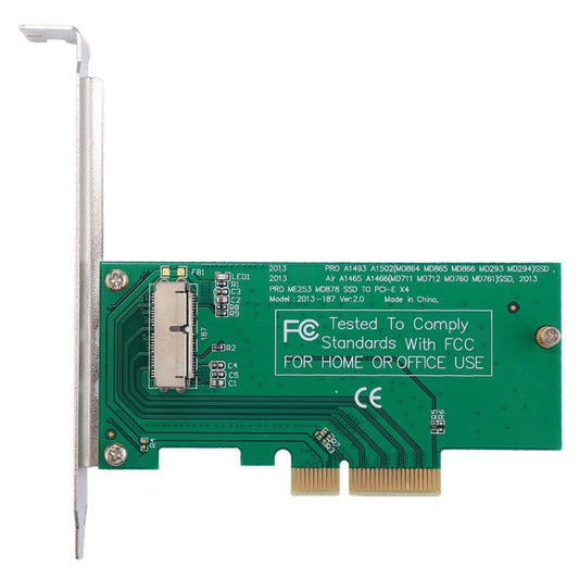 SSD to PCI-E X4 Adapter for Macbook Pro A1398 & A1502 (2013) / Air A1465 & A1466 (2013), SSD to PCI-E X4