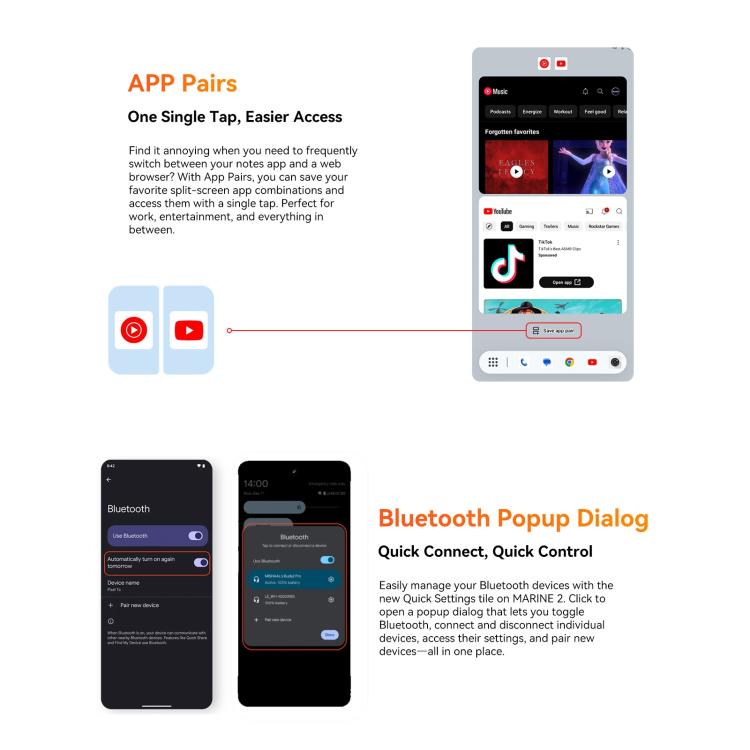 Blackview Oscal Marine 2, 8GB+256GB, 6.56 inch Android 15 Unisoc UMS9230E T615 Octa Core, Network: 4G, OTG, NFC, 8GB+128GB