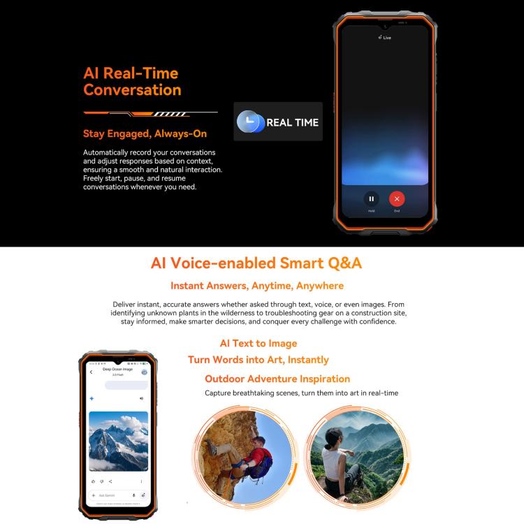 Blackview Oscal Marine 2, 8GB+256GB, 6.56 inch Android 15 Unisoc UMS9230E T615 Octa Core, Network: 4G, OTG, NFC, 8GB+128GB