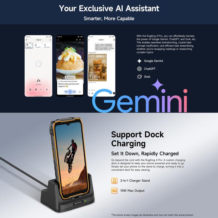 Ulefone RugKing 4 Pro, 8GB+256GB, IP68/IP69K Rugged Phone, 6.56 inch Android 15 Unisoc T7250 Octa Core, Network: 4G, NFC, OTG, RugKing 4 Pro, RugKing 4 Pro, 8GB+256GB