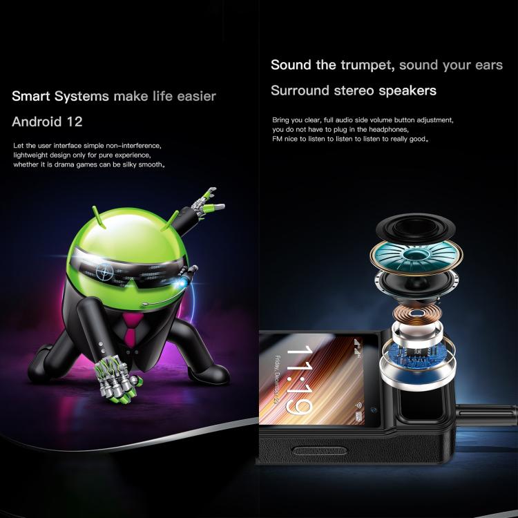 SOYES W88 Pro, 4GB+64GB, 4600mAh Battery, 4.0 inch Android 12 MTK6739CW Quad Core, Network: 4G, OTG, Dual SIM, W88 Pro, 4GB+64GB