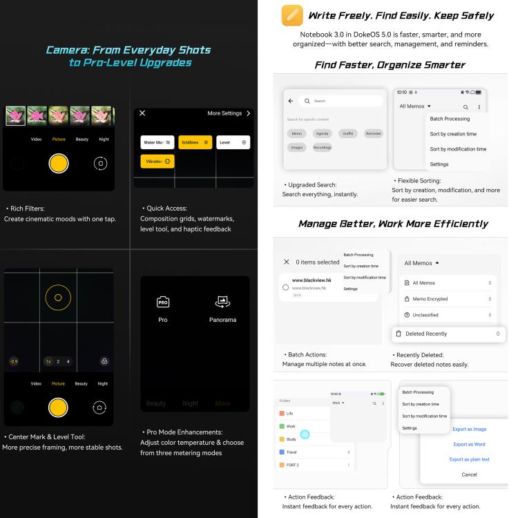 Blackview FORT 2 Rugged Phone, 8GB+256GB, 6.56 inch Android 15 MediaTek MT6769V/CB Helio G81 Octa Core, Network: 4G, OTG, NFC, 8GB+256GB
