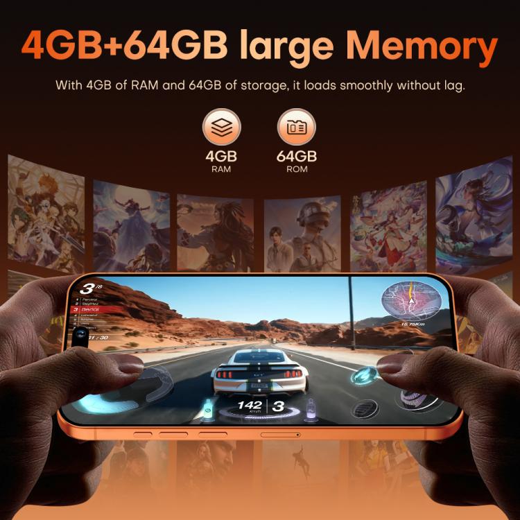 i17 Pro Max / A19, 4GB+64GB, 6.85 inch Android 8.1 MTK6762 Octa Core, Network: 4G, Dual SIM, US Plug, US Plug