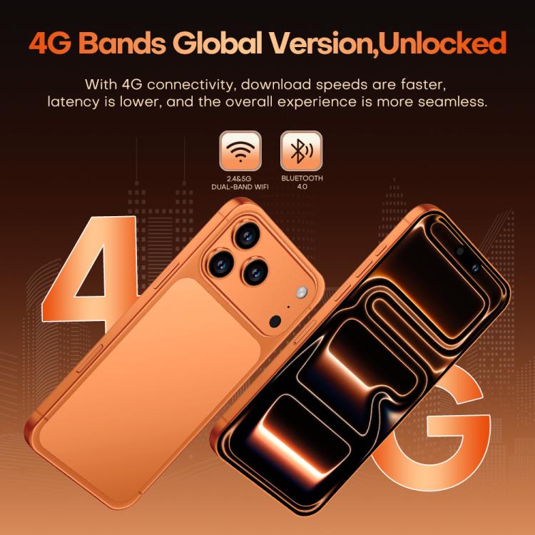 i17 Pro Max / A19, 4GB+64GB, 6.85 inch Android 8.1 MTK6762 Octa Core, Network: 4G, Dual SIM, US Plug, US Plug
