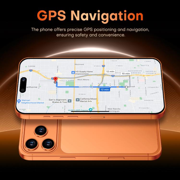 i17 Pro Max / A19, 4GB+64GB, 6.85 inch Android 8.1 MTK6762 Octa Core, Network: 4G, Dual SIM, US Plug, US Plug