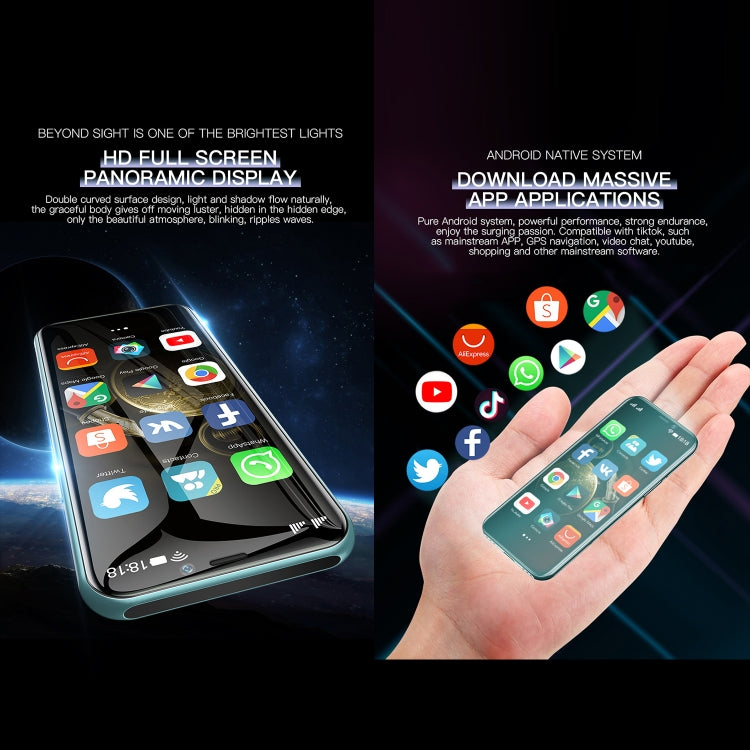 Face Identification, 3.46 inch Android 9.0 MTK6739CW Quad Core up to 1.28GHz, Dual SIM, Bluetooth, WiFi, GPS, Network: 4G, 3GB+64GB, S10H 3GB+64GB