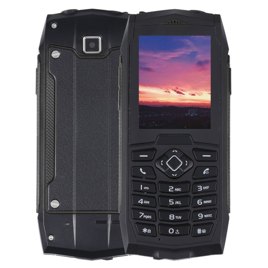 IP68 Waterproof Dustproof Shockproof, 2.4 inch, MTK6261D, 2000mAh Battery, SOS, FM, Dual SIM