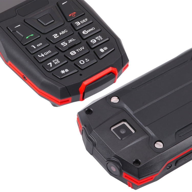 IP68 Waterproof Dustproof Shockproof, 2.4 inch, MTK6261D, 2500mAh Battery, SOS, FM, Dual SIM