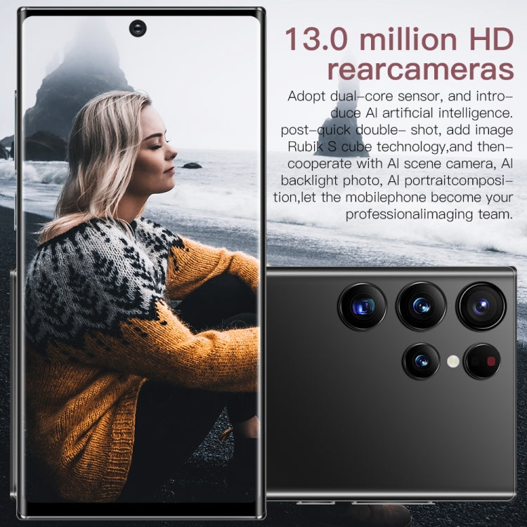 Face Identification, Android 8.1 MTK6753 Octa Core, Network: 4G, S23Ultra 5G D12332 3GB+64GB