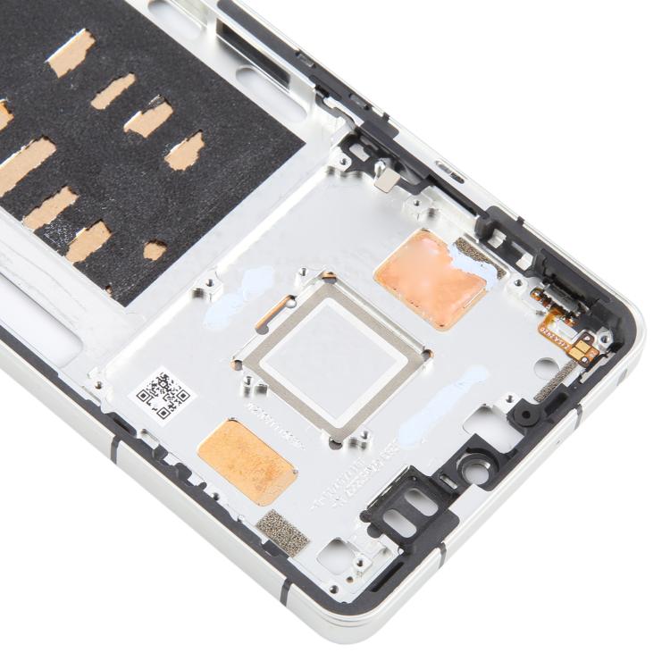 For ZTE nubia Z60S Pro Original Disassembled Middle Frame Bezel Plate, For ZTE nubia Z60S Pro(Original,Silver), For ZTE nubia Z60S Pro(Original)