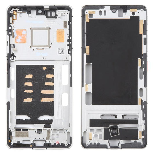 For ZTE nubia Z60S Pro Original Disassembled Middle Frame Bezel Plate, For ZTE nubia Z60S Pro(Original,Silver), For ZTE nubia Z60S Pro(Original)